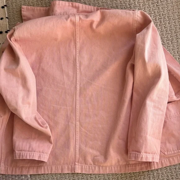 Alex Mill Blush Pink Cotton 3-Pocket Chore Jacket - Picture 6 of 6